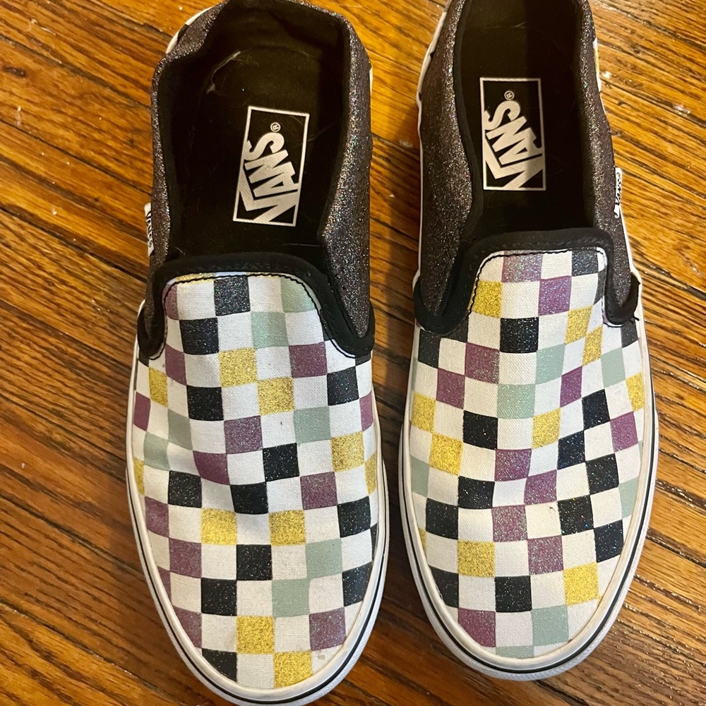 Vans Glitter “Asher” Size 8